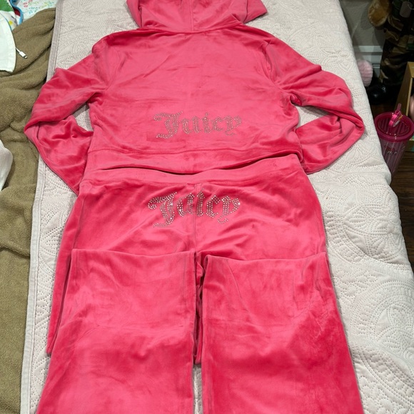 Bling Juicy Couture Veloure Tracksuit - Picture 11 of 11